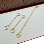 Genuine 925 Sterling Silver Lobster Chain Extender Necklace/Bracelet Extension