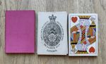 Antique De La Rue Playing Cards c1870’s Pink Faces No Indices Rare