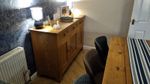 Antique French Oak Chest / Dresser / Table / Cabinet / Cupboard