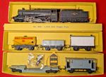 Hornby Dublo 2 rail OO gauge No. 2025 LMR 2-8-0 Heavy Freight Train and wagons