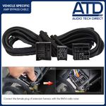 BM54 Radio Extension Cable For BMW 7 Series E38 X5 E53 Amp Nav Bypass Harness 6m