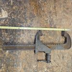Vintage CARVER Heavy Duty Clamp  T205 / 12" 300mm made in England Pats.