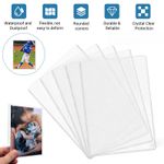20-200Pcs Hard Plastic Sleeves Sheet Protectors for Photo Post and Trading Cards