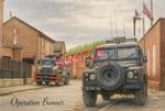 British Army Op Banner A4 Photo Print. 