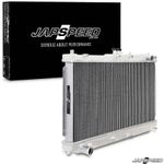 JAPSPEED 42MM ALUMINIUM ALLOY TWIN CORE RACE RADIATOR FOR MX5 MK2 MK2.5 1.6 1.8