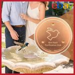 Bird Bath Copper Disk 99.9% Copper Cleaning Disk Triple-Point Support Tools