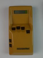 Microwriter vintage computer device
