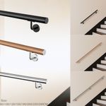 304 Stainless Steel Handrail, Connectable Type Suitable for Wall-Mounted Stairca