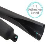 4:1  Heat Shrink Tubing / Lined with Adhesive - Weatherproof Glue Lined