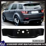 REAR NUMBER PLATE MOULDING DYNAMIC STYLE FOR LR DISCOVERY SPORT L550 14-19 BLACK