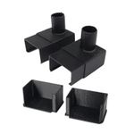 Halls Popular Greenhouse Gutter Kit 2 Outlets And 2x Stop Ends high flow