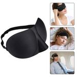 3D Sleeping Eye Mask Blocking Light Breathable Soft Padded Mask Cover Eyepatch