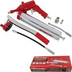 Neilsen Air Hand Operation Grease Gun 500cc With 4pc Accessories Rigid Flexi