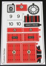 Custom Decal for 75955 Replacement Sticker Sheet
