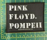 Pink Floyd Pompeii Stencil Woven Sew On Patch Officially Licensed