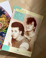 TEARS FOR FEARS – RARE BOOK 1985 JO ANN-GREENE.  GREAT PHOTOGRAPHS