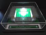 CELTIC PARKHEAD STADIUM MODEL STADIUM WITH WORKING LIGHTS & PERSPEX COVER