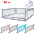 180CM Bed Safety Guards Folding Child Toddler Bed Rail Safety Protection Guard