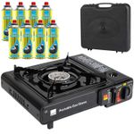 Portable Camping Gas Stove Cooker Butane Gas Bottles Canister Outdoor Picnic New