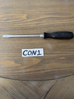Snap On SSD6 Black Hard Handle Slotted Flat Head Screwdriver Mechanic Tool USA