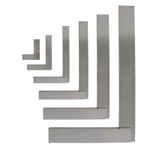 Engineers Square 2" 3" 4" 6" 8" 10" 12" Hardened Steel Polished Blade Set