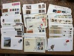 Collection Of 100 GB FIRST DAY COVERS, See Photos For Details, Lot 1