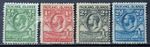 Falkland Islands KGV  1929-37 Part Set  1/2d - 21/2d Comb Perf  Mint  sg 116-119