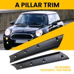 2X For MINI COOPER R50 R52 R53 A PILLAR MOLDING BLACK TRIM COVER RH OS or LH NS