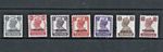 india stamps pre-1947 mint unused overrinted pakistan short set as scan