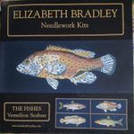 Elizabeth Bradley tapestry chart 28 x 11 inches 'Vermilion Seabass'