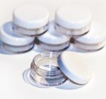 50 x 5ml **BEST QUALITY** CLEAR PLASTIC SAMPLE JARS/POTS Glitter/Cosmetic jdw-50