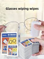 100pcs Eyeglass Cleaning Wipes Portable Lens Cleaner for Glasses & Screens...