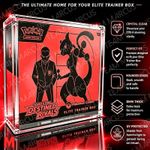 Pokemon Elite Trainer Box ETB 8mm Acrylic Magnetic Display Case UV