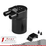 19mm Oil Catch Can Anodized Tank Baffled Reservoir Breather (Universal Fitment).