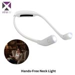 Book Light USB Rechargeable Hands Free Neck Light  3 Colour Modes & Dimmable