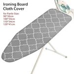 1Pcs With Elastic Edge Ironing Board Cover Ironing Cover  For Ironing Table