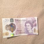 £20 Bank of England note  AK47 serial number