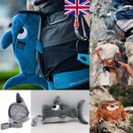 Outdoor Rock Climbing Chalk Bags Bouldering Chalk Buckets Shark Sloth Shape Bag