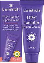 Lansinoh HPA Lanolin Nipple Cream for sore nipple & cracked skin, 100% natural