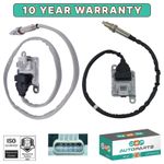 x2 OXYGEN LAMBDA NOX SENSOR FOR FIAT TALENTO NISSAN INTERSTAR NAVARA NP300 NV300