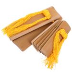 2Pcs Lightweight Bamboo Kuaiban Clappers Traditional Percussion Instrument