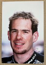 BG MCS GENUINE HAND SIGNED PHOTOGRAPH PHOTO REGIS LACONI #55 APRILIA 12 x 8