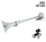 King Size Chrome Air Horn 24v 24 V 12v Pickup For Boat Truck Lorry Wagon Tractor