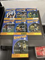 x7 Everton 1984/85 Goodison Park Matchday Programmes League And Cup Winners Cup