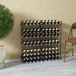 Large Wine Rack 100 Bottle Capacity 10 Tier Floor Stand