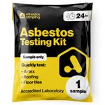 Asbestos Testing Kit (1 x Sample Only) UKAS Cert 24Hr result