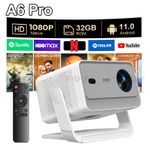 XGODY 4K Smart 5G Projector WiFi Android/Whale Auto Focus Office Home Theater