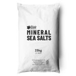 25kg Mineral Medium Coarse Bathing Sea Salts (0.8-2mm Granules) Bag or Tub