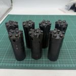 Boart Longyear 7pcs R32 43mm 110875 Button Drill Bit BF5/2 H NOS