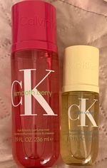 Calvin Klein Smooth Berry & satin cream Hair & Body Perfume Mists new